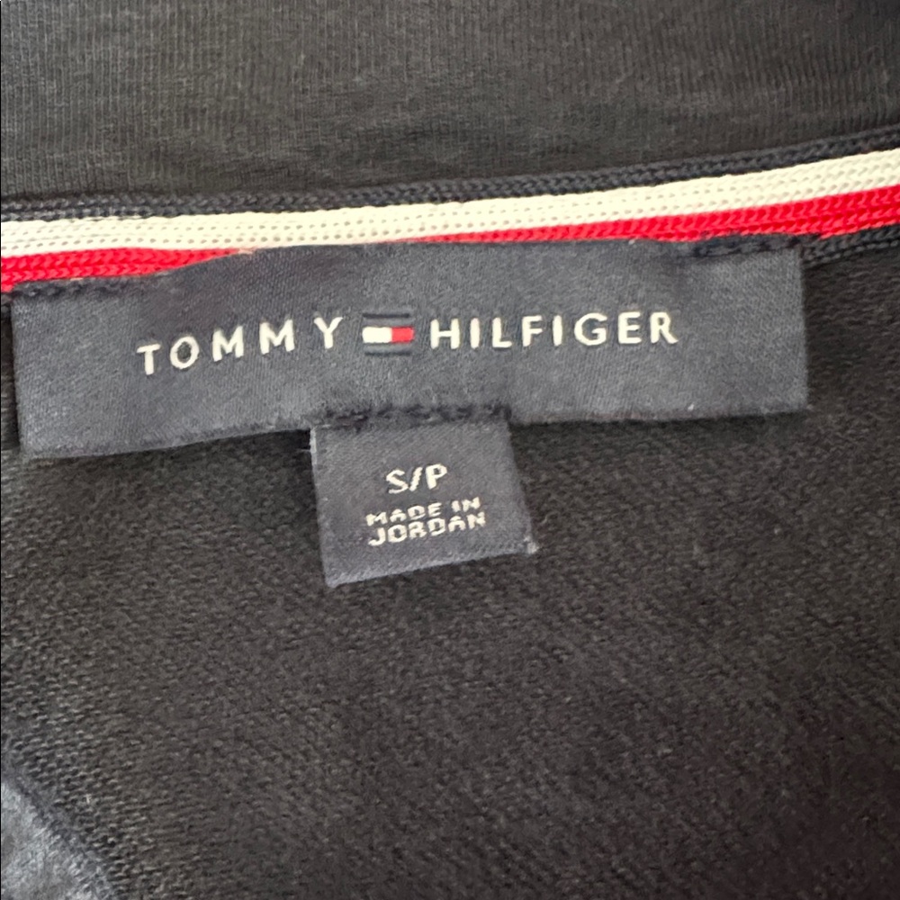 Tommy Hilfiger military-inspired band jacket in a navy blue - Picture 9 of 9
